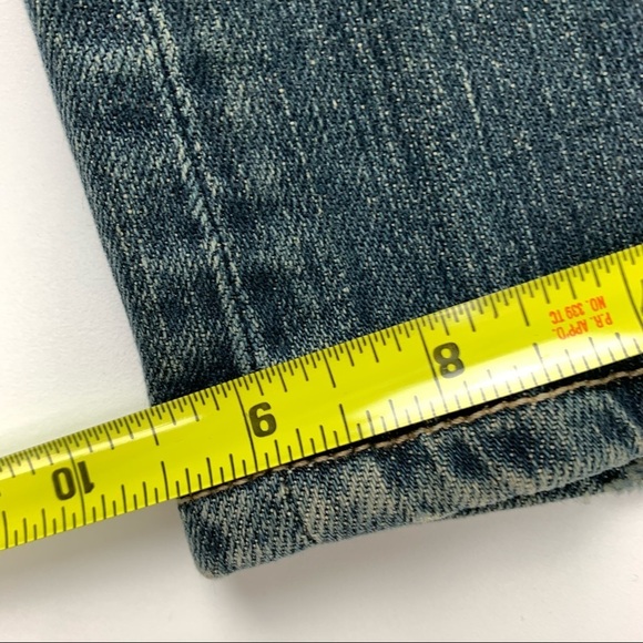 Gap Flare Blue Jeans Size 6 Reg - Picture 10 of 11